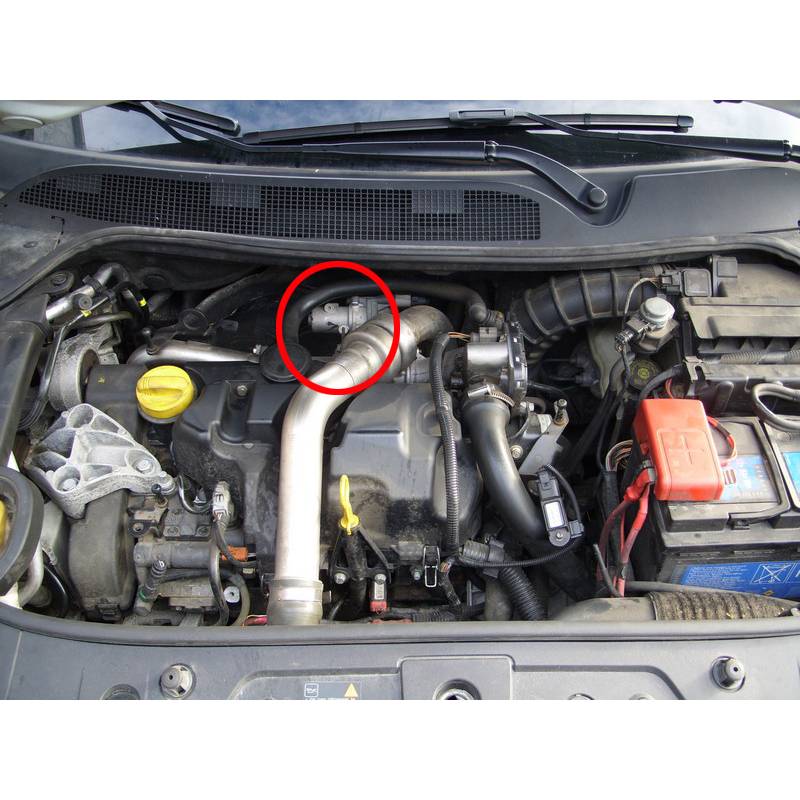 Plaque de suppression vanne EGR 1.5 Dci K9K